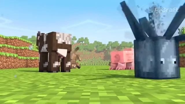 Когда Стив не в сети оффлайн Майнкрафт Анимация смотреть онлайн