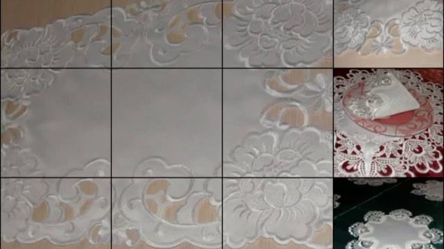 Салфетки, скатерти, напероны, накладки, дорожки... Аксессуары на стол. смотреть онлайн