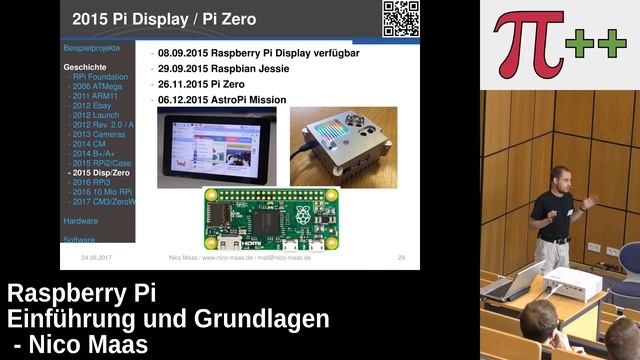 Raspberry Pi – Pi and More 10 - Uni Trier - 24. Juni 2017 смотреть онлайн