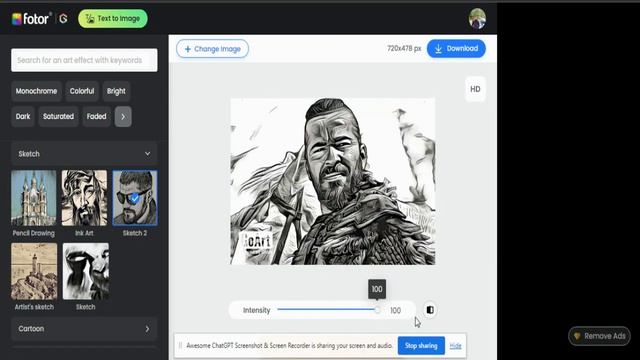 How To Convert Image To Sketch ||#sketching #imageediting #earnmoneyonline смотреть онлайн