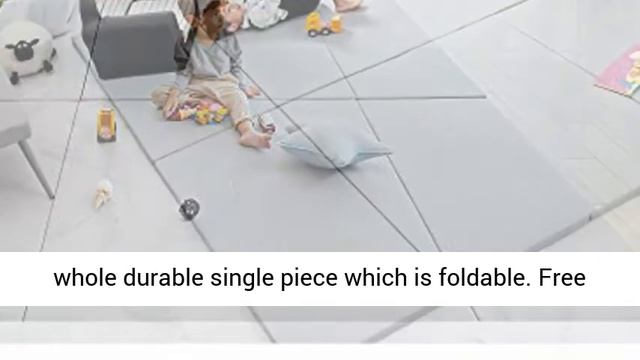 ALZIP MAT Bumper Bed, Triple Funtion Of Bed, Safety Guard, Baby Playmat For Kids Eco Friendly, Non