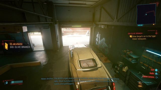 CYBERPUNK 2077 - MISSION: OLIVE BRANCH смотреть онлайн