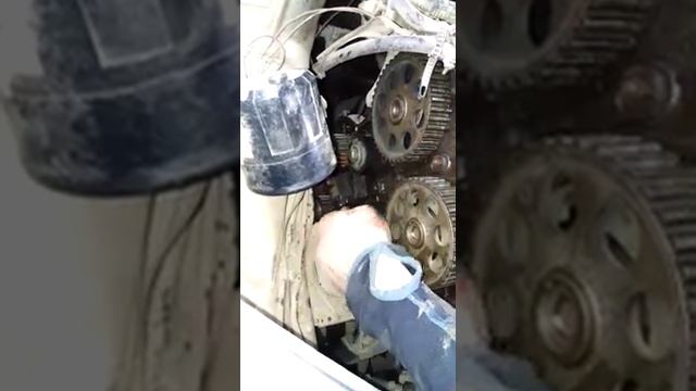 Замена помпы приора смотреть онлайн