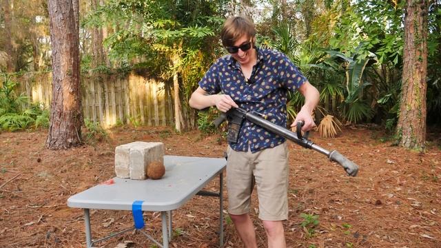 I Made a Gun that Punches through ANYTHING смотреть онлайн