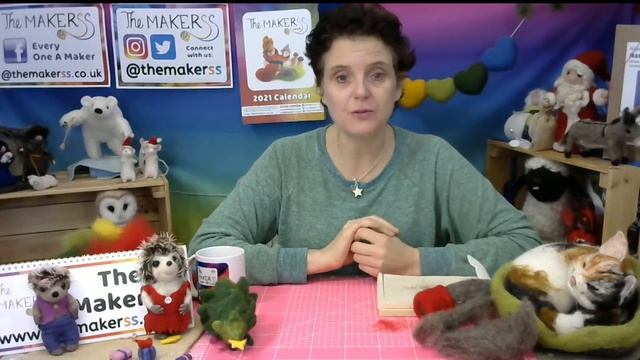 McHoggies Advent Needle Felt Series: Christmas Tree & Presents - Makerss Make-Along смотреть онлайн