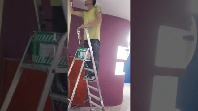 фигурные гипсокартон место шпатлевки и краской смотреть онлайн