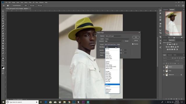 Frequency Separation Technique with the Mixer Brush Tool in Photoshop CC 2020 смотреть онлайн