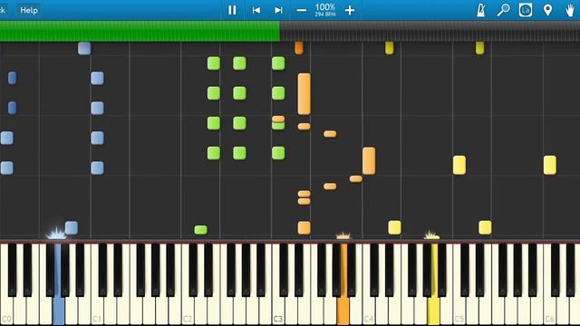 ♫ Death by Glamour ♫ | UNDERTALE Official Mettaton X Theme Soundtrack Piano Tutorial (Synthesia 9) смотреть онлайн