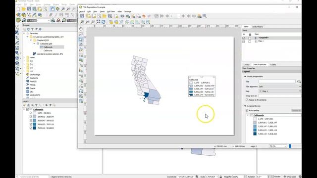 GISG 104: QGIS Adjust legend смотреть онлайн