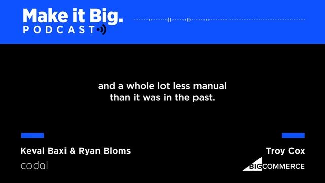 Make it Big Podcast: What Headless Commerce Really Means for Your Business смотреть онлайн