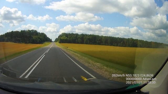 Р-142 Зельва-Деречин-Медвиновичи. Обратное направление 4 смотреть онлайн