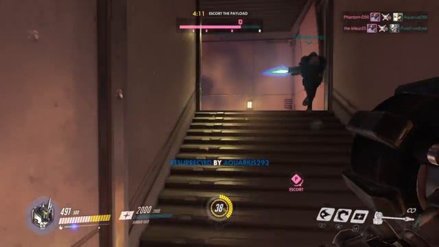 Dark Souls Character In Overwatch Destroying Robot Bastion смотреть онлайн