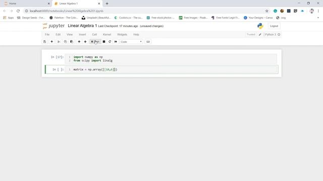 Numpy with Python Tutorial for Beginners | Linear Algebra with Numpy in Python смотреть онлайн