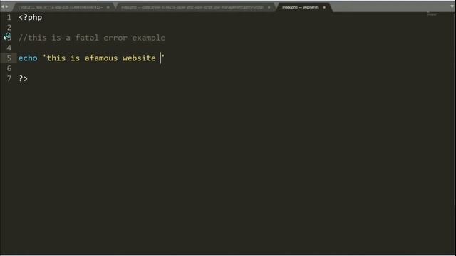 Php errors Tutorial what they are and how to handle смотреть онлайн
