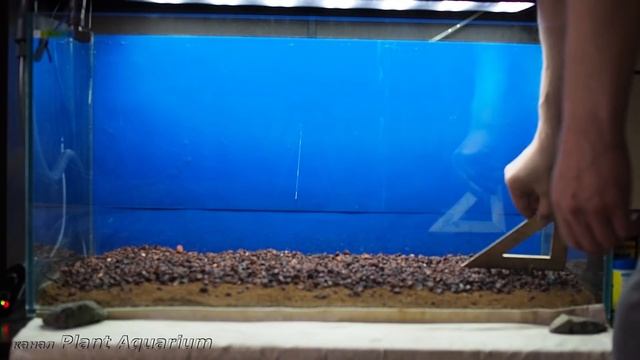 Запуск аквариума на подложке Tropica Plant Growth Substrate и грунте Dennerle Kristall Quarz