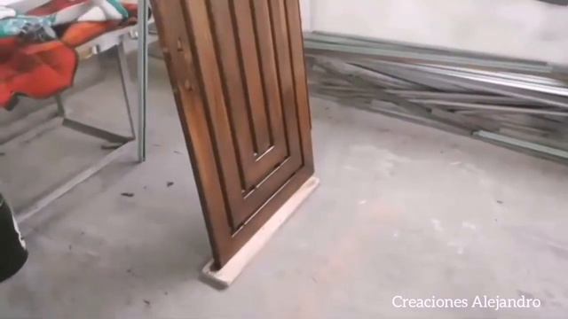 EFECTO COLOR MADERA PARÁ TODA PIEZA DE HERRERIA, PUERTA, VENTANA, CONCEL, BARANDAL, ESCALERAS