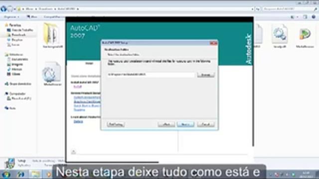 Instalando o AutoCAD 2007 + o programa смотреть онлайн