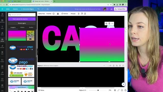 Crie Gradientes Incríveis no Canva: Tutorial Passo a Passo Efeito Degradê Cores смотреть онлайн