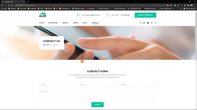 Demo | Free Bootstrap 4 HTML5 Directory Listing Website Template смотреть онлайн