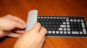 БЕСПРОВОДНАЯ СИЛИКОНОВАЯ (РЕЗИНОВАЯ) КЛАВИАТУРА