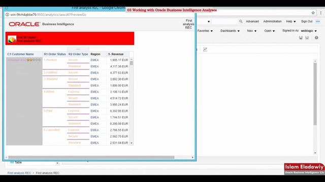 09 OBIEE 12c - Chapter 03 Working with Oracle Business Intelligence Analyses (Part 5) смотреть онлайн