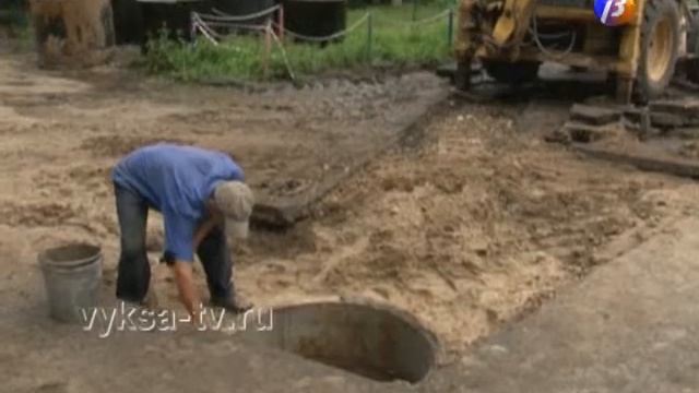 В Выксе строятся ливневки. смотреть онлайн