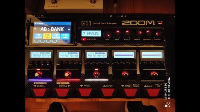 ZOOM G11 Amp 7 HEAVEN , FD DLX & Ampeg SVT смотреть онлайн