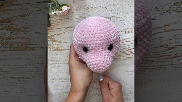 Утяжка глаз вязаной игрушки. смотреть онлайн