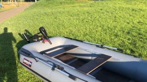 Лодка ПВХ Хантер 300 ЛТ + электромотор HDX 36L