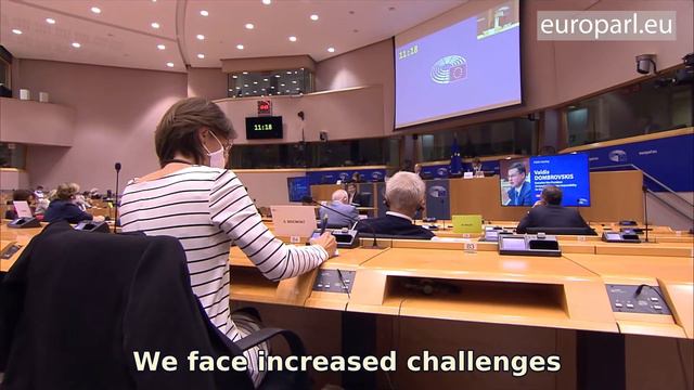 Parliament vets Valdis Dombrovskis for Trade Commissioner смотреть онлайн
