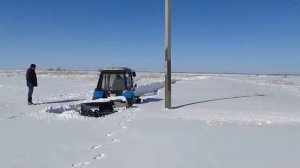Самодельный снегоротор