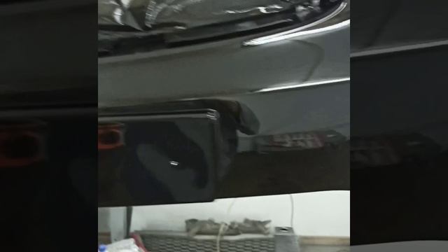 Покраска переднего бампера на киа рио