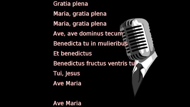 Josh Groban - Ave Maria (lyrics) смотреть онлайн