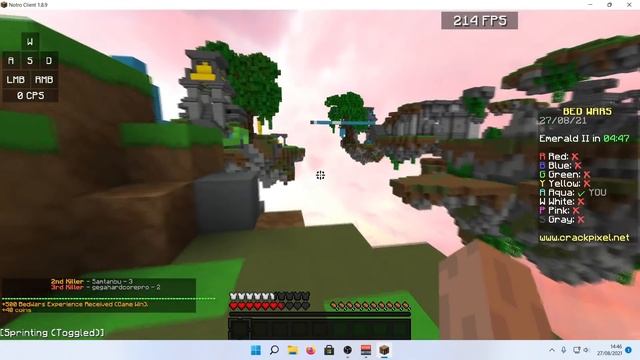 Playing Minecraft On WINDOWS 11