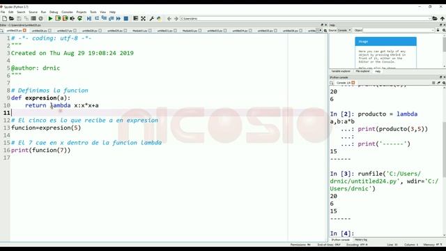 Funciones Lambda - 25 - Python tutorial en español смотреть онлайн
