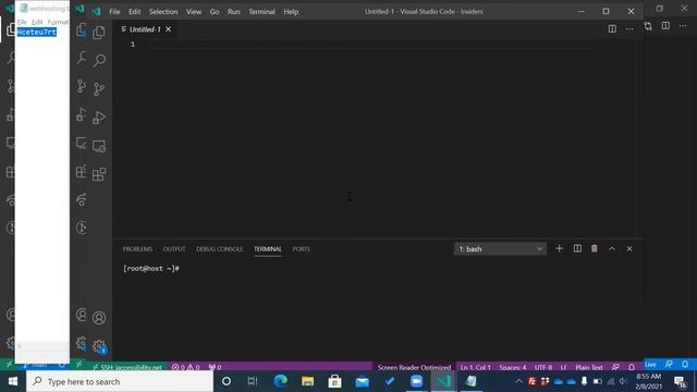 vs code remote SSH setup смотреть онлайн