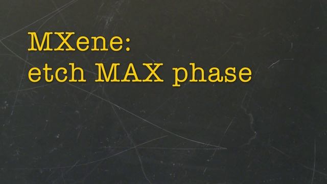 Turning MXene in to Highly Conductive Clay смотреть онлайн