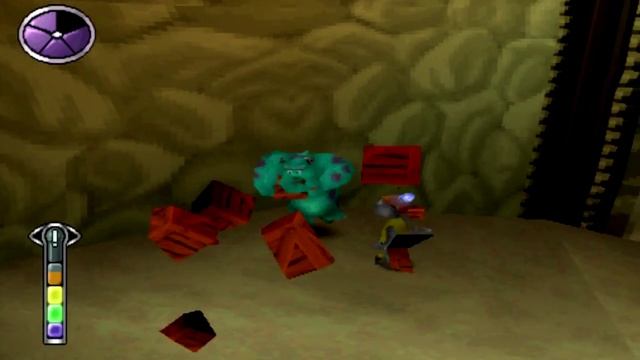 Monsters, Inc. Scare Island [PS1] - (Walkthrough) - Part 5: The Marketplace (Bronze Medal) смотреть онлайн