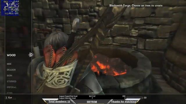 Pasty And Pennylane Are At It Again!- Skyrim Livestream (Chloe's Birthday!) смотреть онлайн