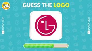 Guess the Logo in 3 Seconds | 150 Famous Logos | Logo Quiz 2024 | Bunny Quiz