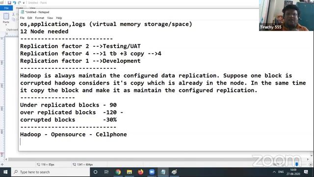 Hadoop Architecture How data block & data node corrupt handle in Hadoop - Free Tamil Hadoop Course смотреть онлайн