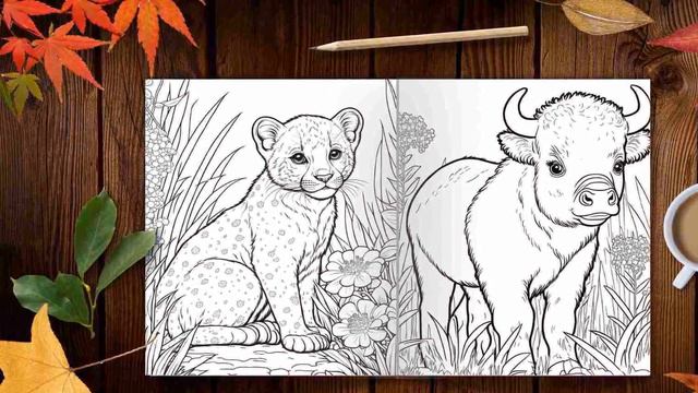 53 раскраски милые животные смотреть онлайн
