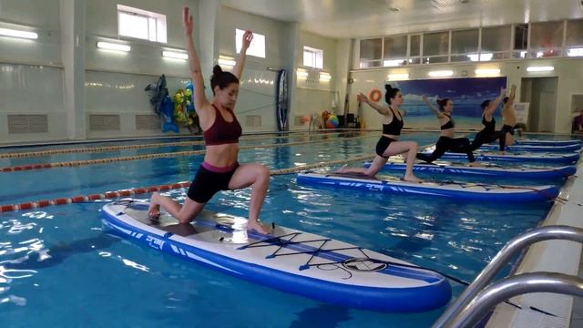 SUP YOGA Йога board Парк-отель "Воздвиженское" смотреть онлайн