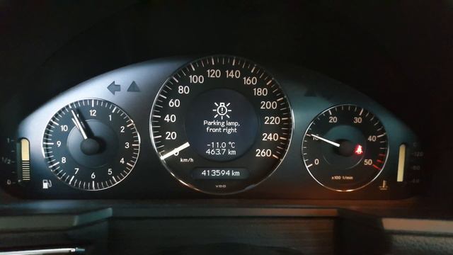 Cold Start MB W211 2002 part.1 смотреть онлайн