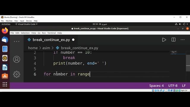 Break and continue Statements in Python смотреть онлайн