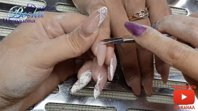 Маникюр через Ж Первое видео про маникюр Маникюр за 15 минут смотреть онлайн