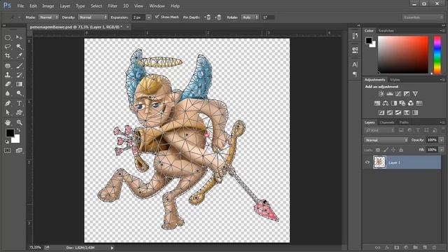 Como distorcer imagens | Tutorial Adobe Photoshop смотреть онлайн