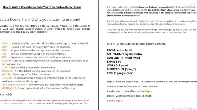 Docker Tutorial -10 -How to Write Dockerfile to Build Your Own Custom Docker Image смотреть онлайн