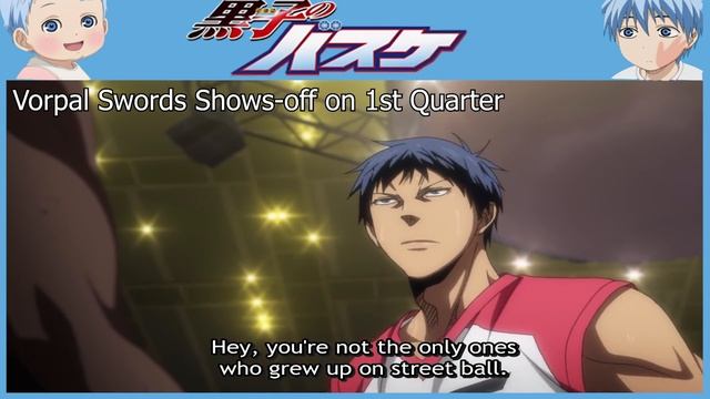 Last Game: Kuroko No Basuke - Vorpal Swords Show-off on 1st Quarter смотреть онлайн