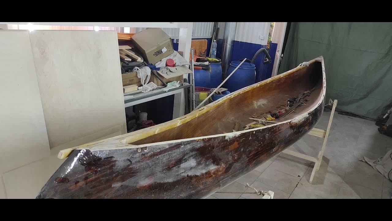 Каноэ РедБерд(Красная птица) своими руками 12 часть.⚓ смотреть онлайн